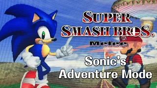 Super Smash Bros Melee: Akaneia 0.9 - Sonic's Adventure Mode