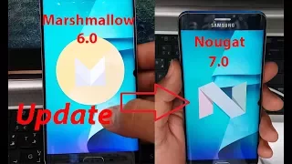 Update Galaxy S6 Edge +/S6/S6 Edge to Nougat (android 7.0) (Official)ᴴᴰ