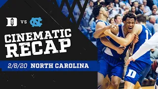 2019-20 Duke at UNC | Cinematic Recap