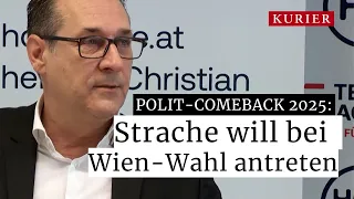 Strache tritt 2025 bei Wien-Wahl an