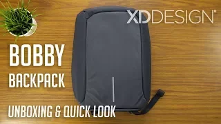 Bobby Anti-theft Backpack / XD Design | Unboxing & Quick Look