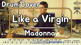 [Like a Virgin]Madonna-드럼(연주,악보,드럼커버,Drum Cover,듣기);AbcDRUM