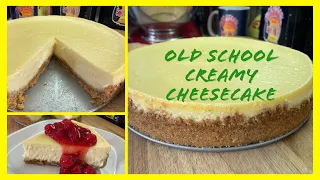 One Of The Most Popular Christmas Desserts/OLD SCHOOL CREAMY CHEESECAKE/VLOGMAS DAY 23