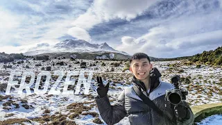 Frozen Waterfalls at Tongariro National Park | New Zealand