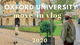 UNIVERSITY OF OXFORD move-in vlog !! 2020