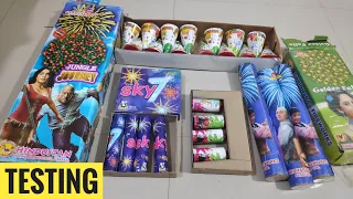 Testing new crackers 2020/Crackers stash 2020/Diwali crackers testing 2020/CY