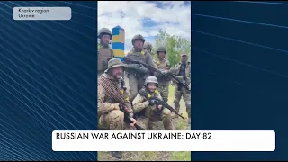 Ukrainian military reached Russia's border in the Kharkiv direction. The 82nd day of war