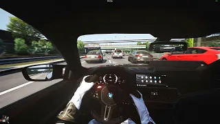 When Someone Flies Past You - Cutting Up Traffic In Assetto Corsa