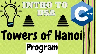 Towers of Hanoi Program | Recursive Thinking | Mini Project