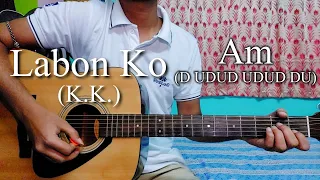 Labon Ko | Bhool Bhulaiyaa | K.K. | Easy Guitar Chords Lesson+Cover, Strumming Pattern, Progressions