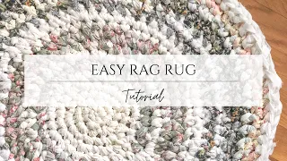 How to Make An Easy Rag Rug