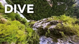 Dive Abkhazian canyon | Красоты Абхазии - дорога на оз. Рица | FPV Drone Freestyle