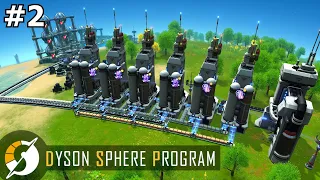 (Eng CC) Dyson Sphere Program Easy Guide #2 - Oil refineries & Energy Matrix (Red Science)