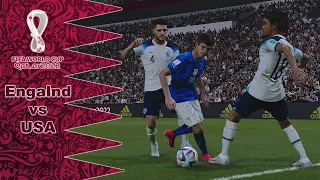 PES 2021 - England vs USA - World Cup 2022