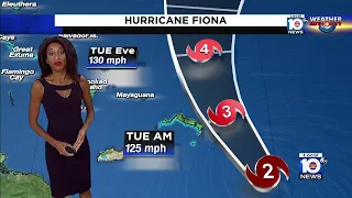 Tropics update: Fiona inching closer to becoming a major hurricane