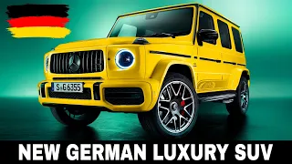 Top 7 All-New SUVs with True German Luxury (Exterior and Interior Design)