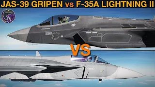 Should Canada Buy The JAS39 Gripen Or F-35A Lightning II? (WarGames 17) | DCS