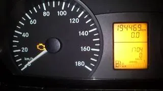 Kasowanie Inspekcji Mercedes Sprinter 906 Oil Service Indicator Light Reset Mercedes Sprinter 906