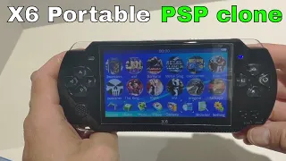 X6 Portable Game