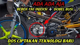 VIRAL💥TEKNOLOGI APA LAGI YANG DI TERAPKAN DOS JOGJA INI, Bebek 130 CC Dobel BUSI, ini Hasilnya