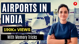 Important Airports in India | Static GK | SSC Parcham