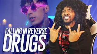 METALHEAD SHAQ REACTS to Falling In Reverse - "Drugs"