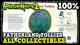 Psychonauts 2 Fatherland Follies All Collectible Locations (Figments, Nuggets of Wisdom, & More)