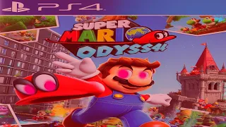Super Mario on the PS4 memes but it's AI generated