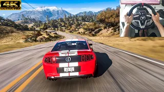 Forza Horizon 5 - Ford Mustang Shelby GT500 | Steering Wheel Thrustmaster Gameplay
