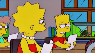 Bart and Lisa Are in Class Together - The Simpsons