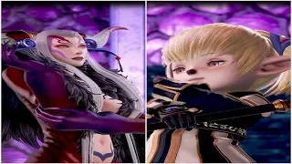 Dissidia: Final Fantasy NT (PS4) Shantotto And Ultimecia Trash Talk Each Other HD 720p 60fps