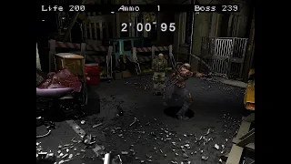 Resident Evil 3 Knife vs Nemesis (Tentacle) (Mercenaries Mode)