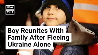 11-Year-Old Reunites With Family After Fleeing Ukraine