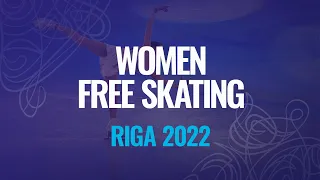 Sophie Joline von FELTEN (SUI) | Women Free Skating | Riga 2022 | #JGPFigure