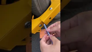 Defeating a Car Boot Lock with Plastic Pen!?!?