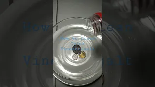 How to clean old coins #coins #oldcoins #shorts