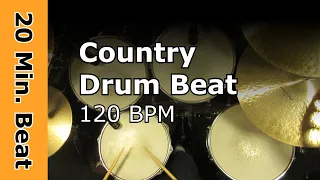 20 Minute Country Drum Beat 120 BPM