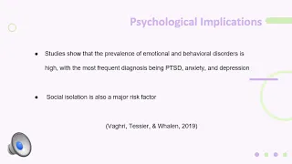 PTSD & Depression in Refugee Children