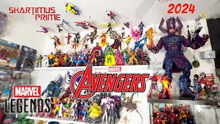 2024 Marvel Legends MCU Avengers and Comic Action Figure Collection Display from the Dork Room