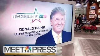 Donald Trump On Clinton, Putin And Bush | Meet The Press | NBC News