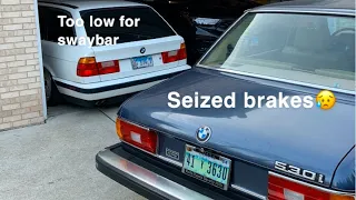 Digging deeper into the E12; and The E34 is too low for the sway bar?!