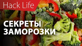 Правильная заморозка продуктов. Полезные советы.