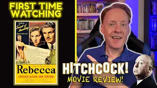 HITCHCOCK'S REBECCA (1940) MOVIE REVIEW! First Time Watching This Classic!!