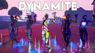 BTS (방탄소년단) - Dynamite | Official Fortnite Music Video | Remix