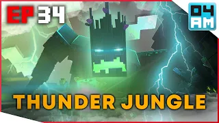 THUNDER IN THE JUNGLE :O Minecraft Dungeons: Hardcore Survival Episode 34 (1 LIFE Gameplay)