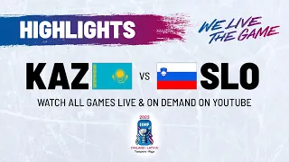 Highlights | Kazakhstan vs. Slovenia | 2023 #IIHFWorlds