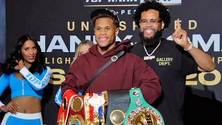 DEVIN HANEY PROMISES DOMINANT VICTORY VS VASYL LOMACHENKO AT LAS VEGAS GRAND ARRIVAL