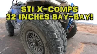 32" STI X Comps on 2018 RZR XP TURBO in MOAB!