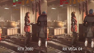 RTX 2080 vs RX Vega 64 - Benchmark 1440p in 5 giochi