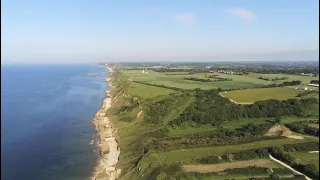 Omaha beach vue du ciel